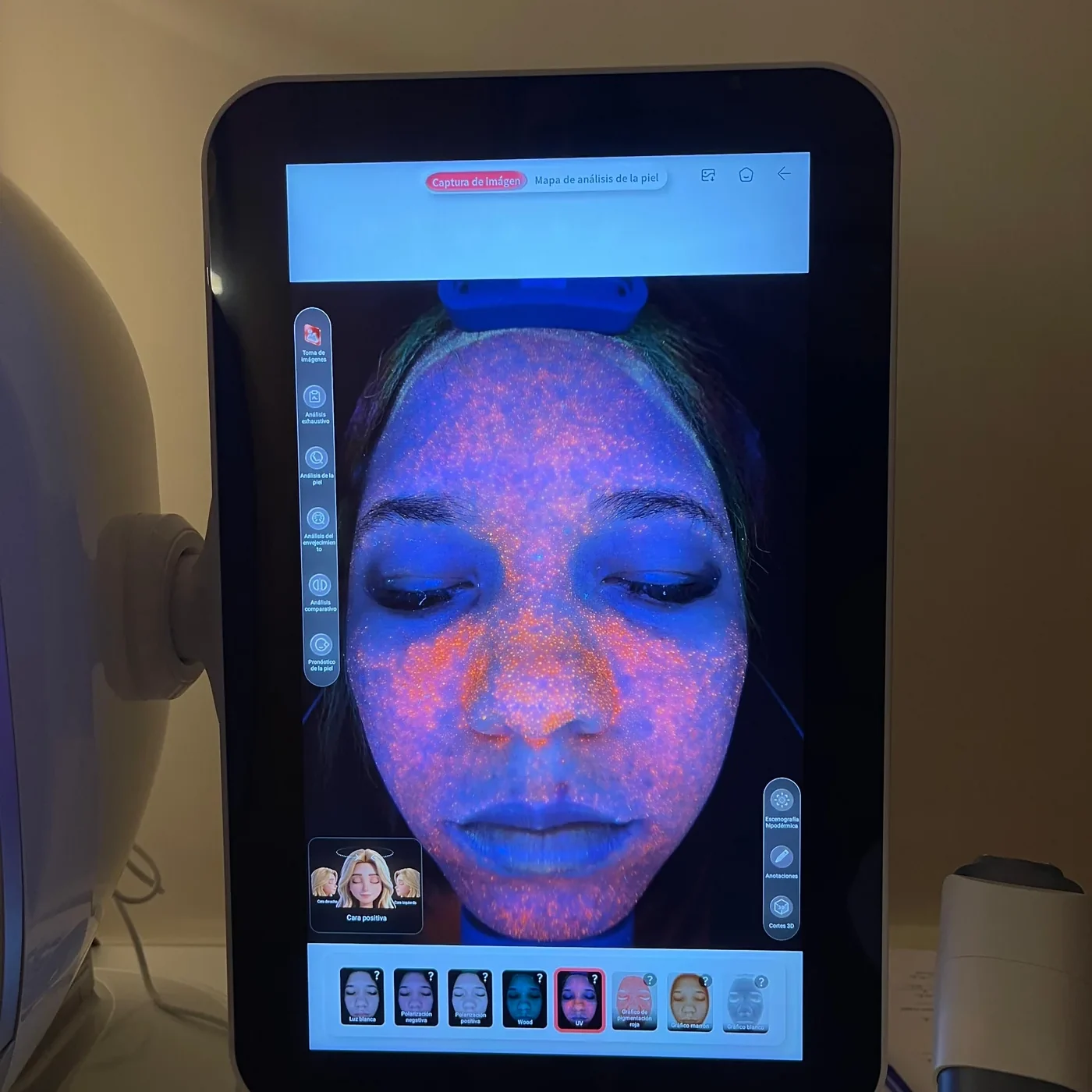 Evaluación facial